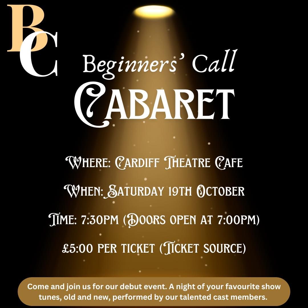 Beginners\u2019 Call Cabaret (Cardiff)