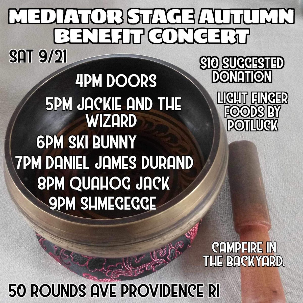 Mediator Stage Autumn Benefit Concert