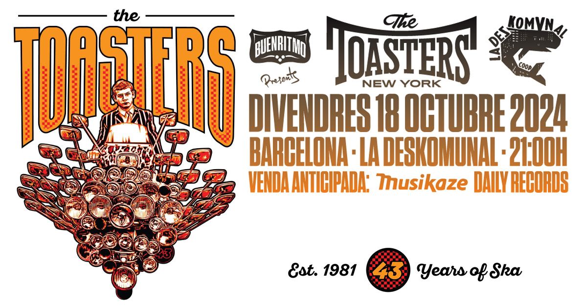 The Toasters @ La Deskomunal, Barcelona 18\/10\/2024