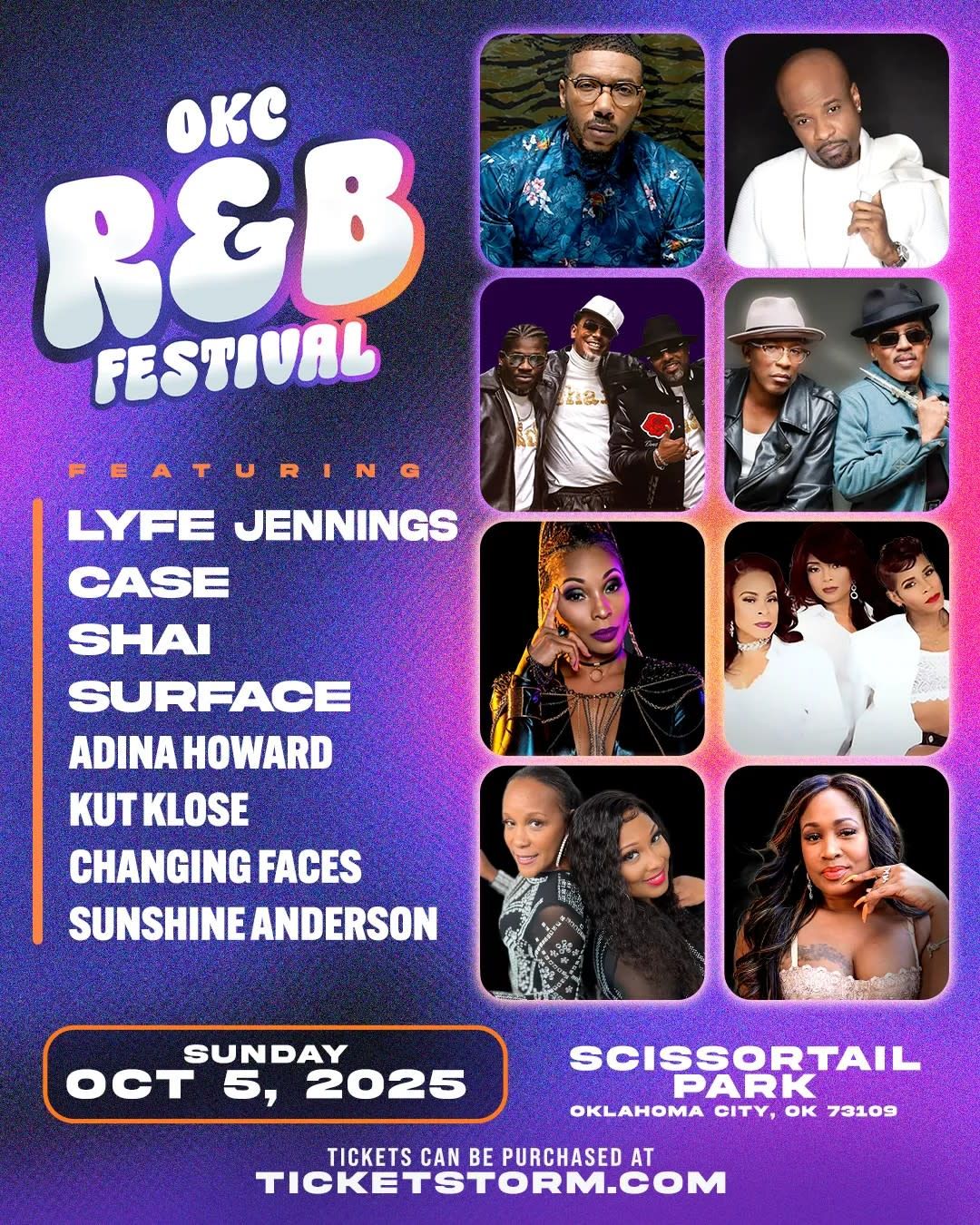 OKC R&B Festival: Lyfe Jennings  Case  Shai & Adina Howard