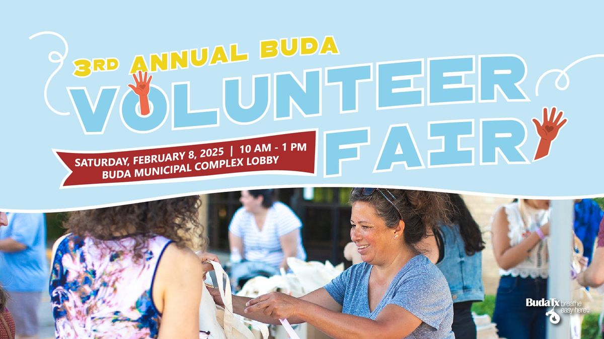 3rd Annual Buda Volunteer Fair