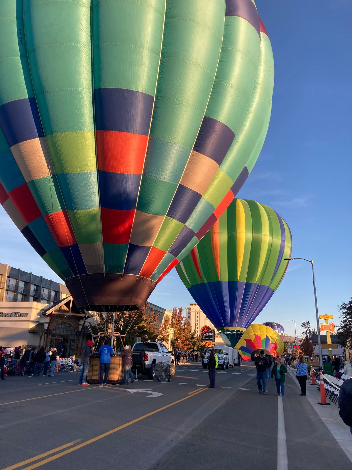 Nevada Day Remax Balloon Launch. (Takes place on South Carson Street)