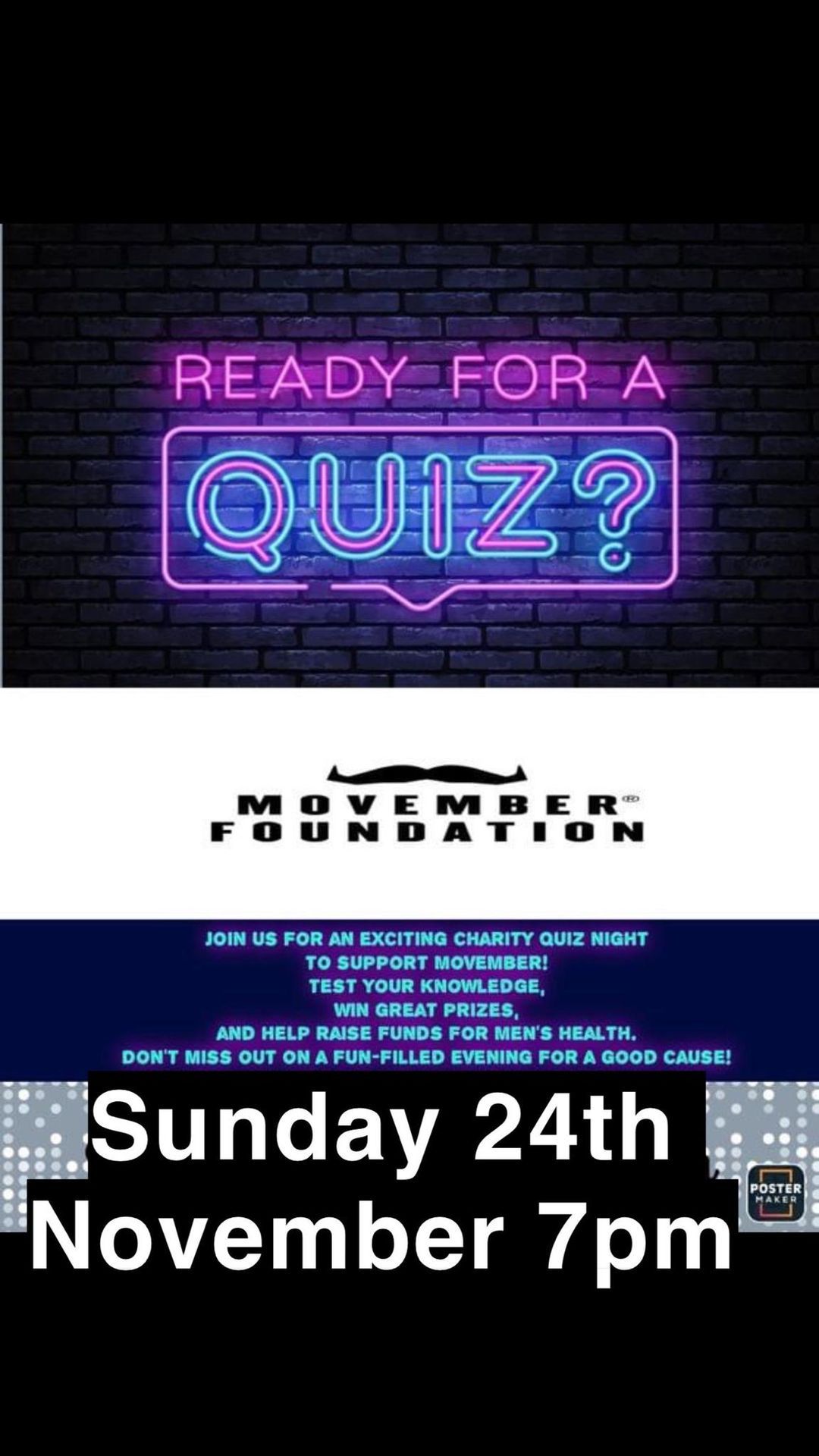 Cancer research quiz night!