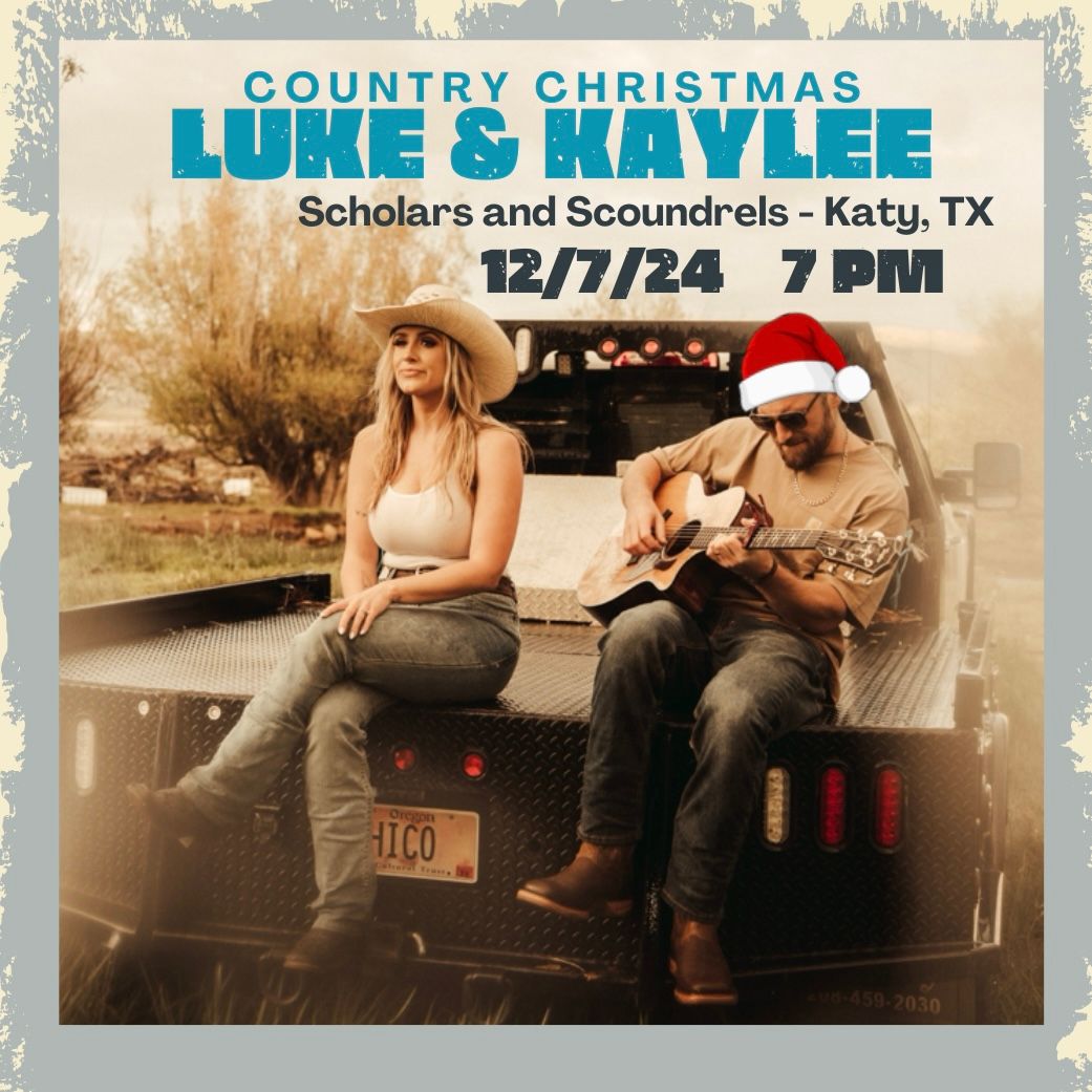 Luke and Kaylee at Scholars and Scoundrels (Katy, TX)