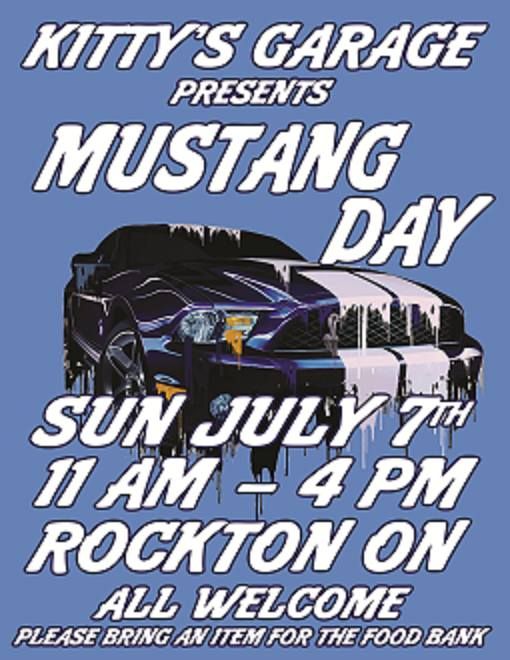 Kitty's Mustang Day