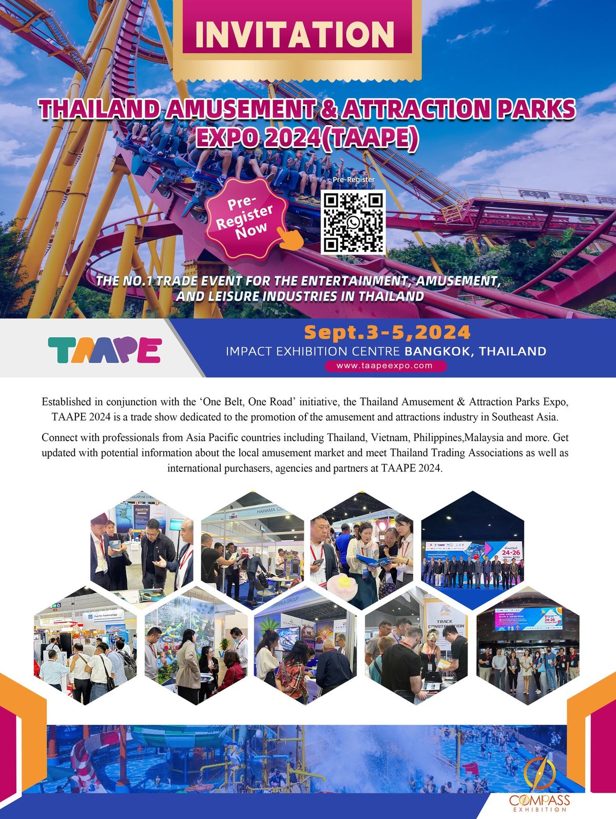 Thailand Amusement & Attractions Parks Expo TAAPE's \u7684\u6d3b\u52a8