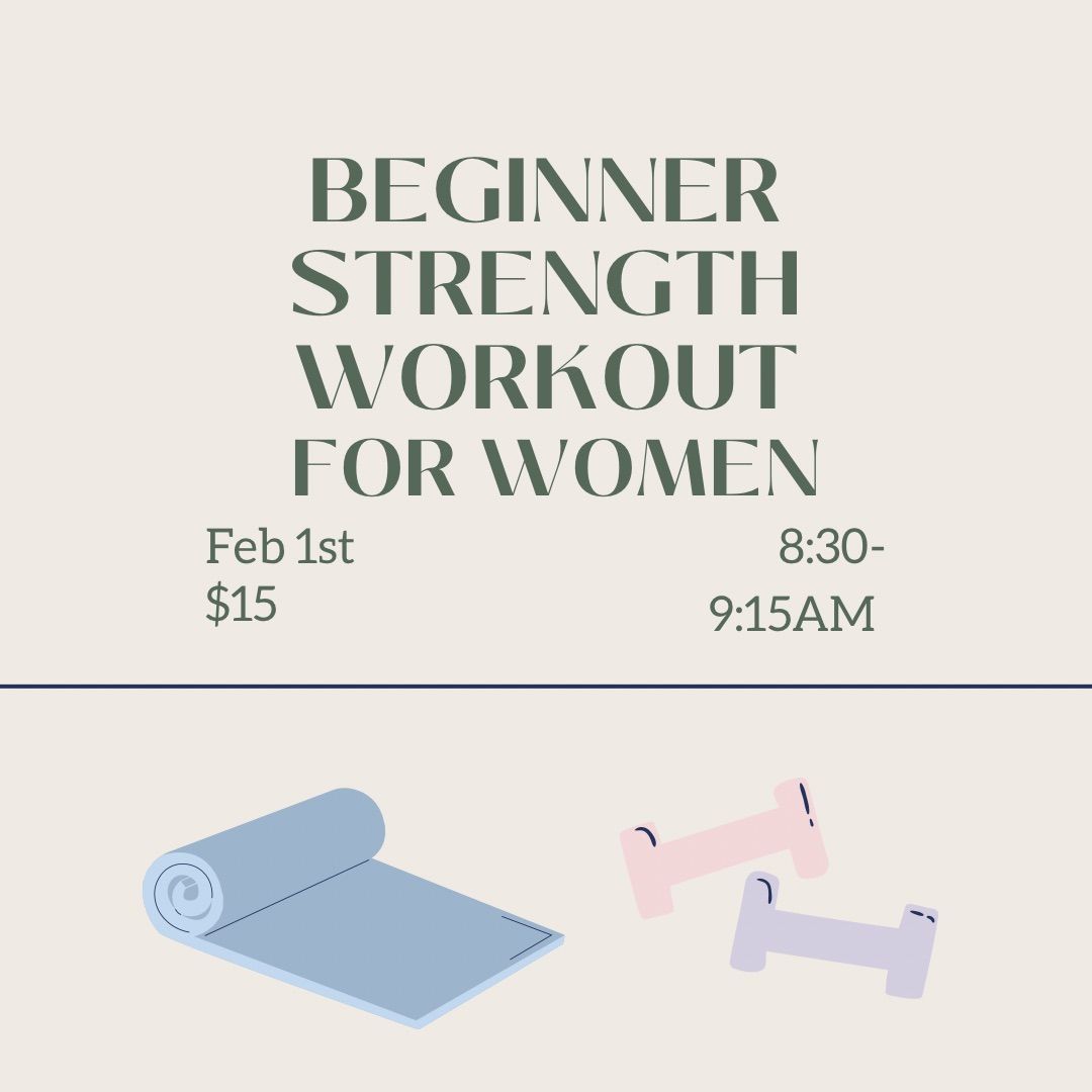 Beginner's Strength Training for Women