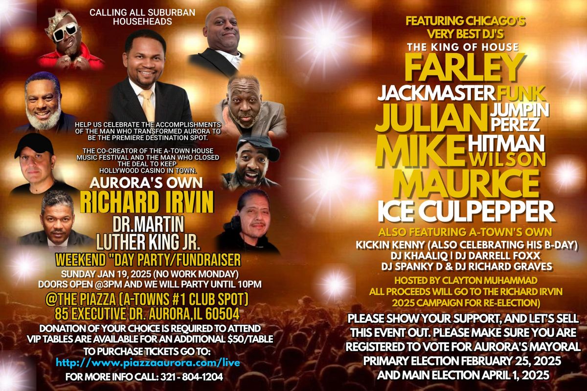 Richard Irvin's Re-Election Party \/ Fundraiser!