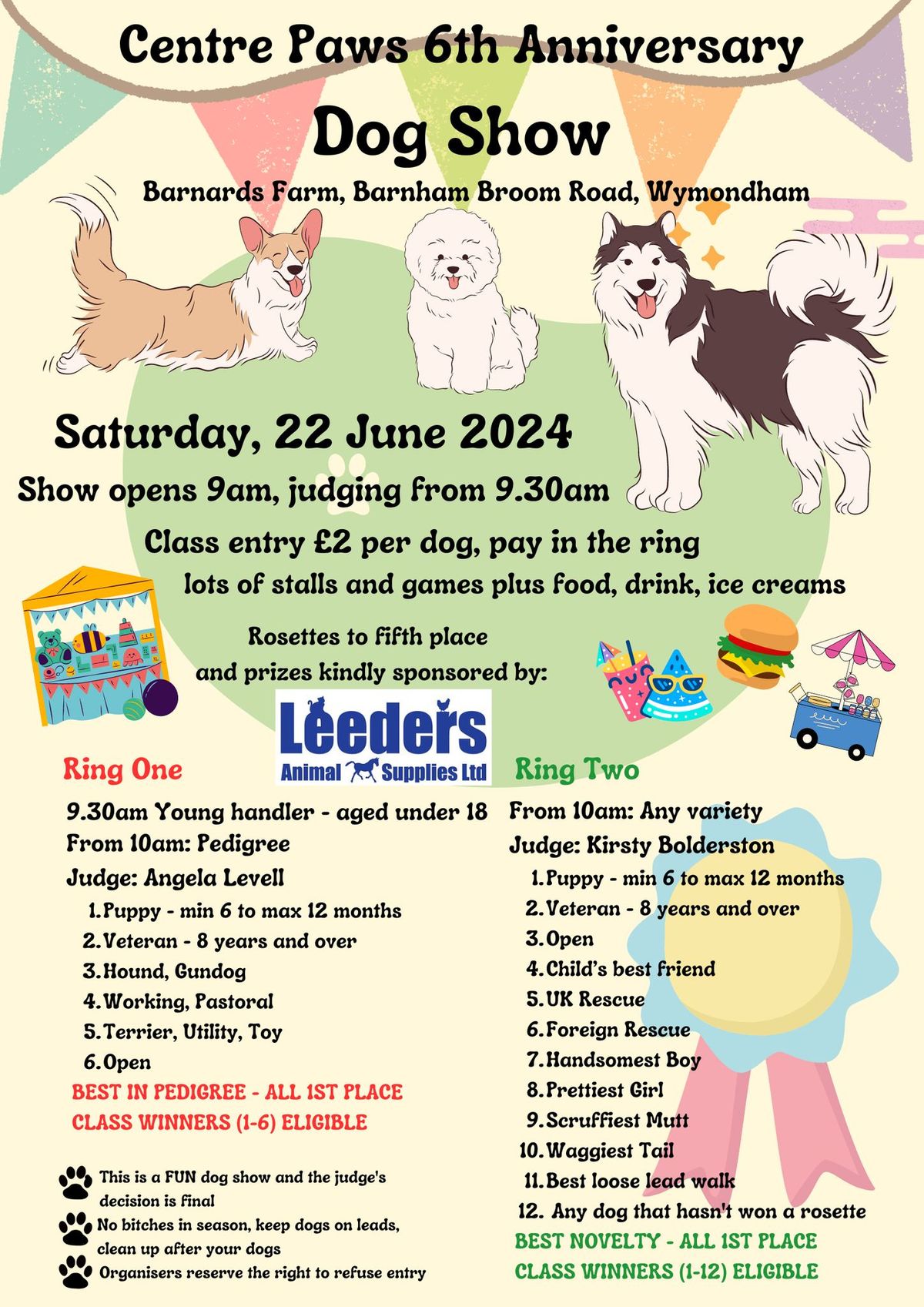 Sixth Anniversary Dog Show and Open Day