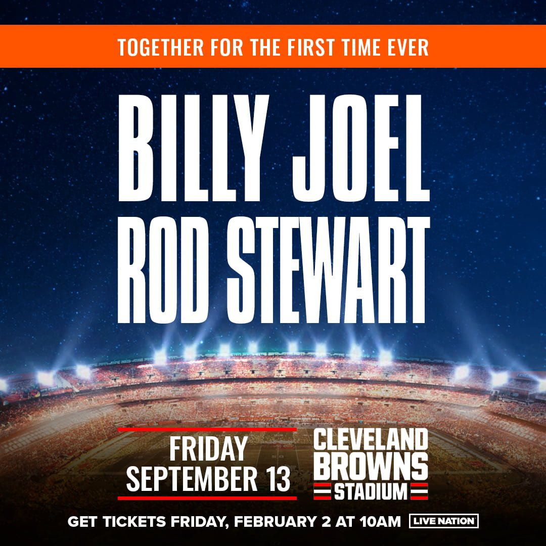 Billy Joel and Rod Stewart