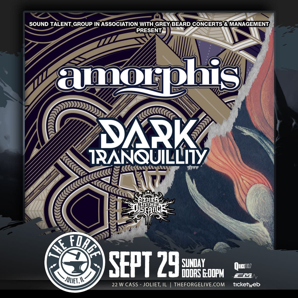 Amorphis and Dark Tranquility