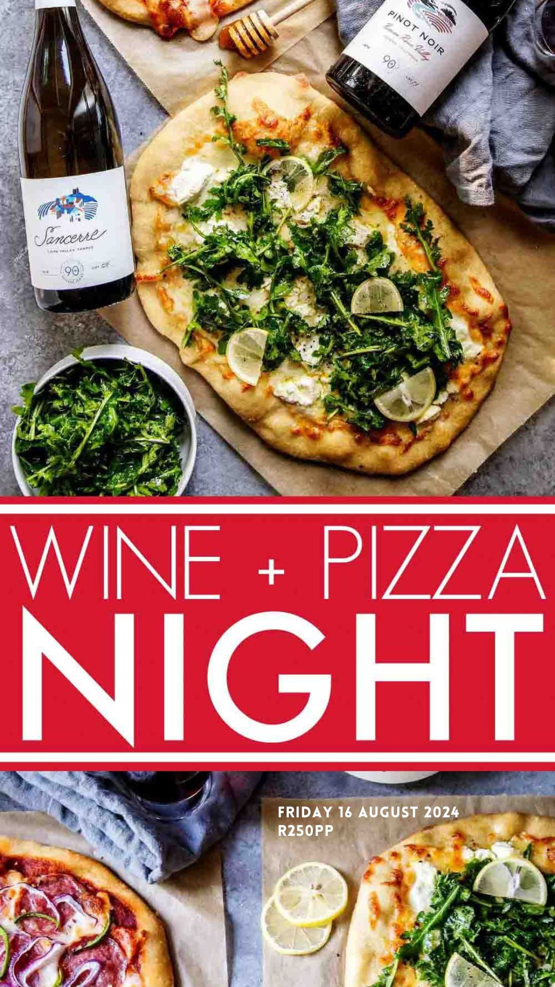 Pizza & Wine Pairing Experience 