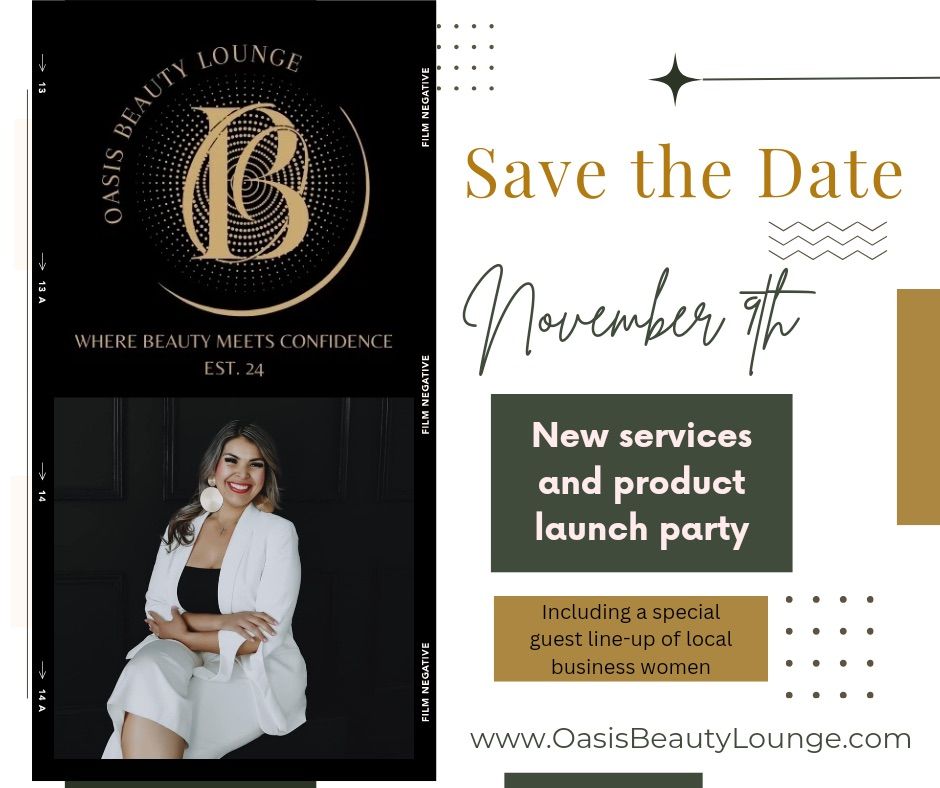 Oasis Beauty Lounge launch party!