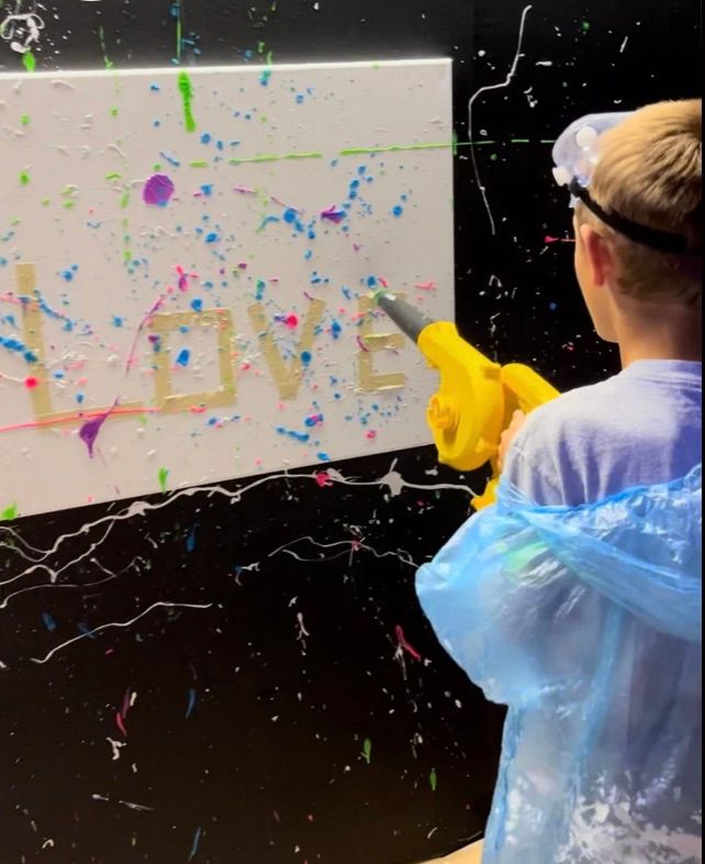 Kids Paint Splatter Workshop