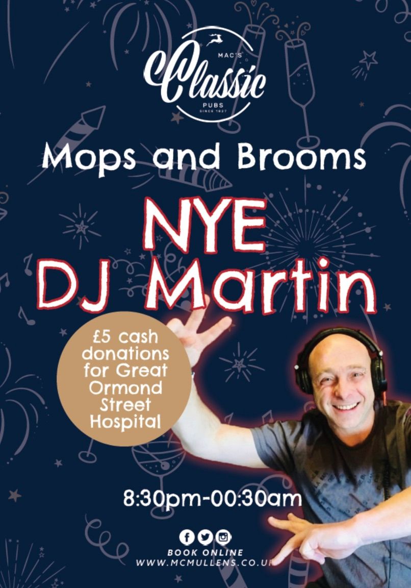 NYE Party Night with DJ Martin\ud83c\udf99\ud83d\udd7a\ud83c\udffb\u00a35 CASH Entry per person