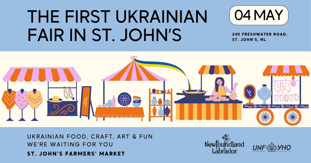 THE FIRST UKRAINIAN FAIR IN ST.JOHN'S