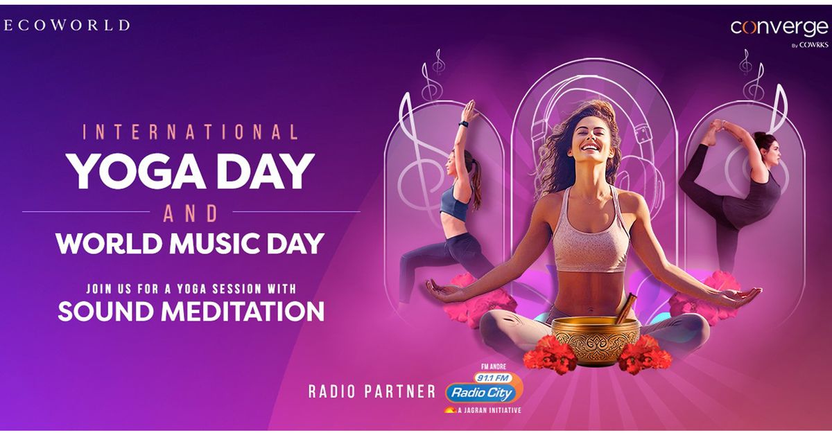 International Yoga day and World Music day