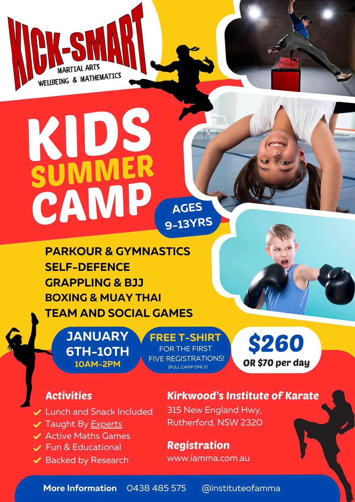 'Kick-Smart' School Holiday Camp