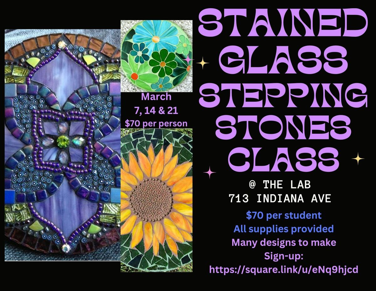 Glass Stepping Stone Class