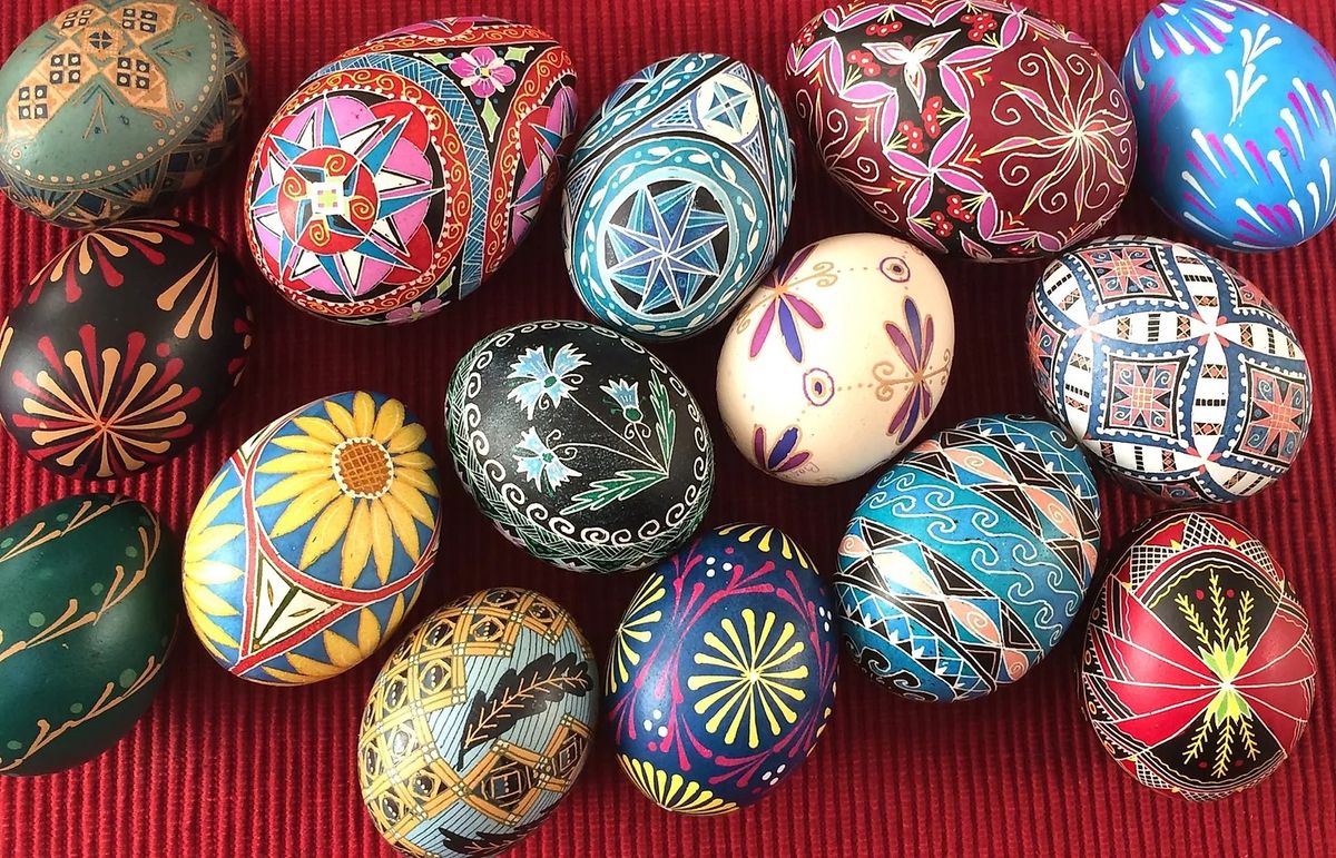 Ukrainian Pysanka Egg Decorating