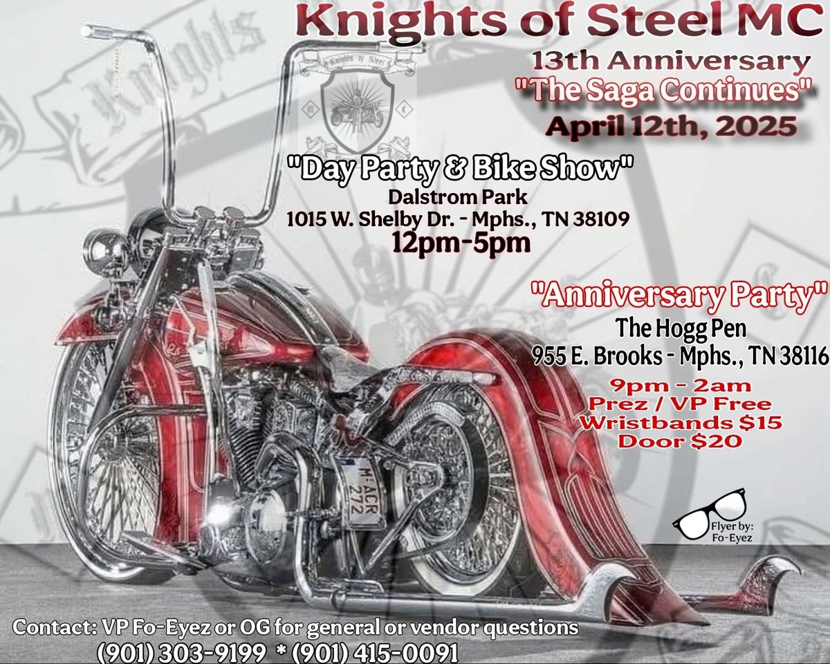 Knights of Steel MC - 13th Anniversary "The Saga Continues" Event