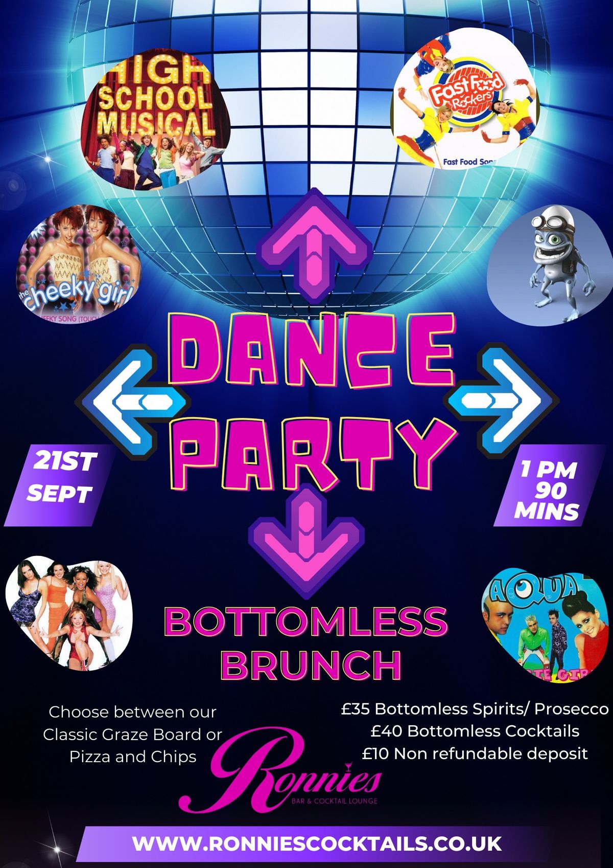 Dance Party Bottomless Brunch 