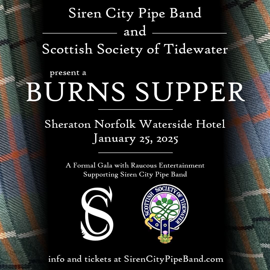 Burns Supper 2025, presented by SCPB and SST\/SAS