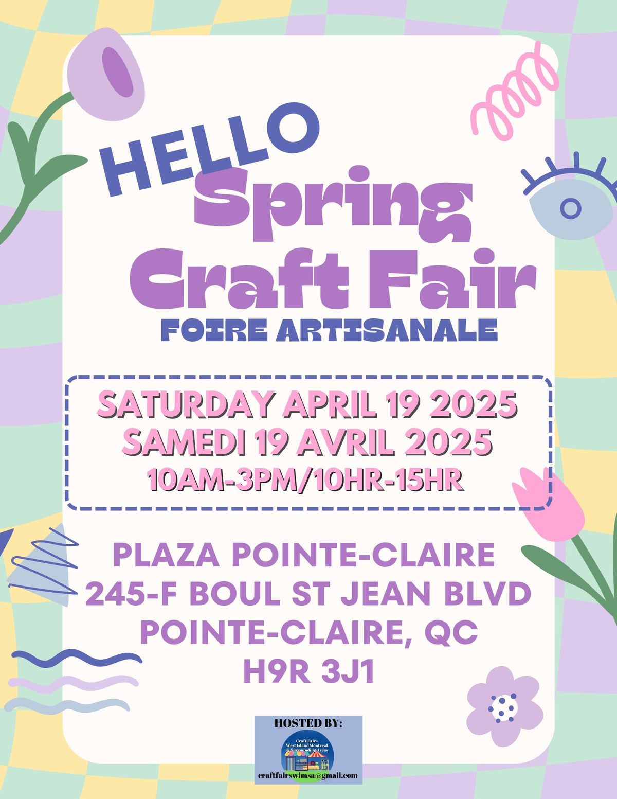 Hello Spring Craft Fair -Foire Artisanale 