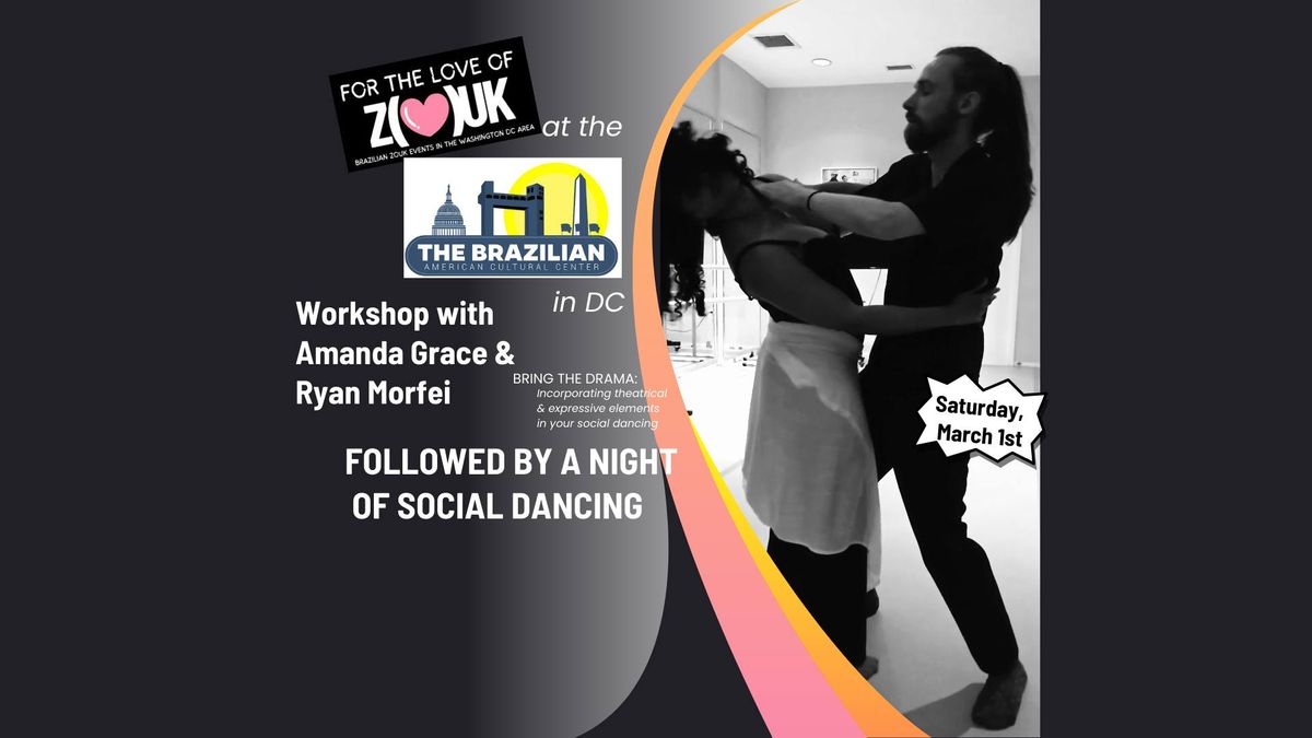 FTLOZ Social and Workshop with Ryan Morfei & Amanda Grace