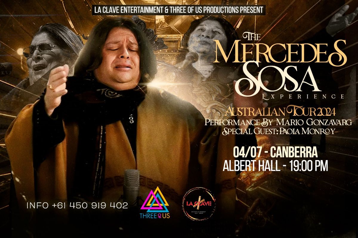 The Mercedes Sosa Experience- Canberra 