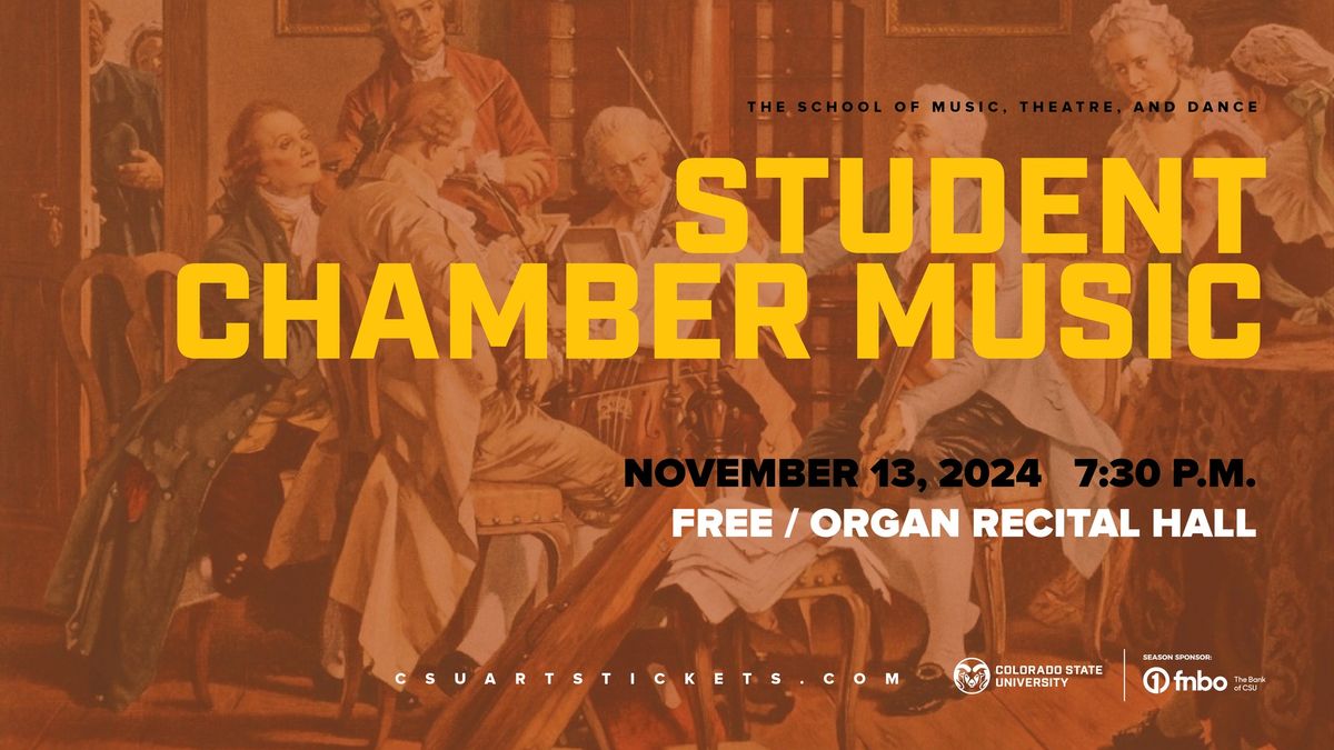 Student Chamber Music Recital \/ FREE 