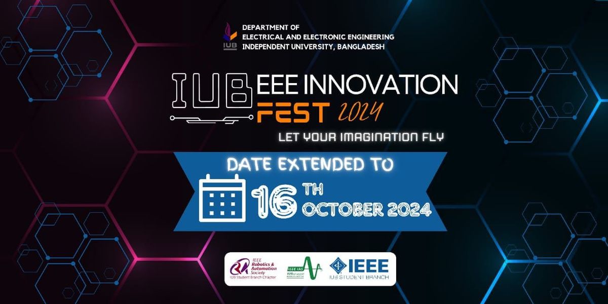 IUB EEE Innovation Fest: Let your imagination fly