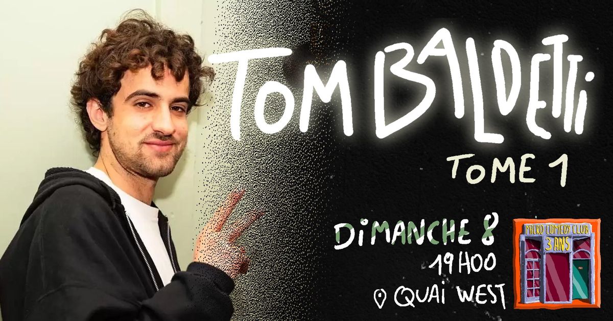 TOM BALDETTI ANNIVERSAIRE MICRO 