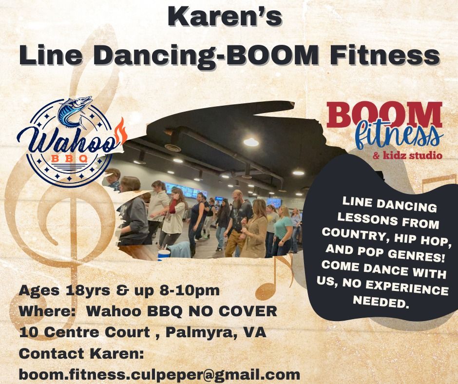 Karen's Line Dancing at Wahoo BBQ