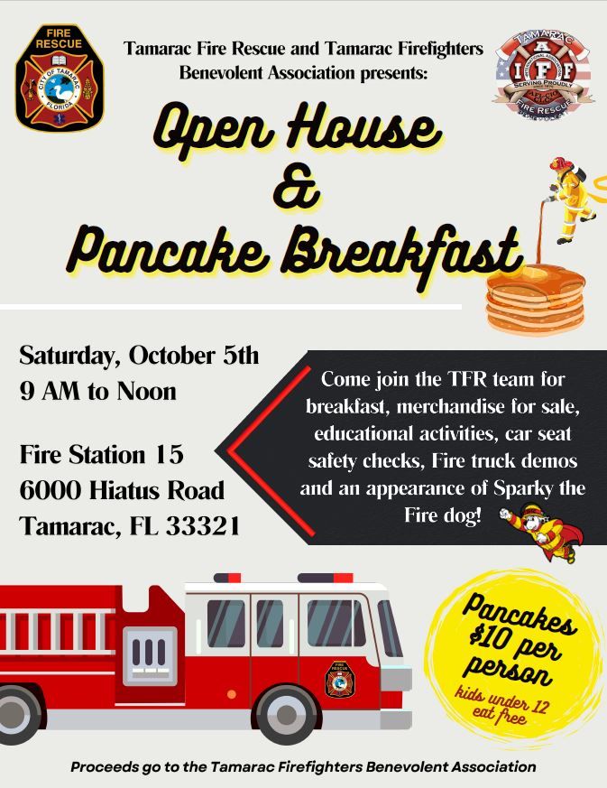 Open House \/Pancake Breakfast