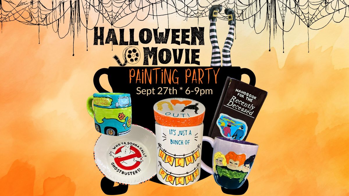 Halloween Movie Painting Party