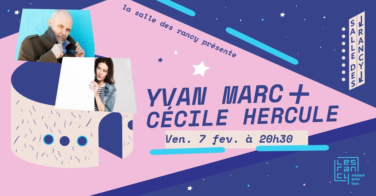 YVAN MARC + CECILE HERCULE en concert ! 