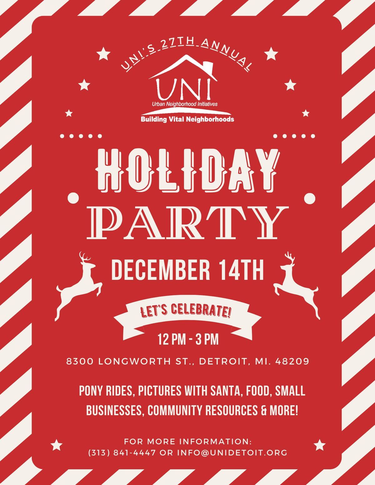 UNI's Winter Wonderland Holiday Party