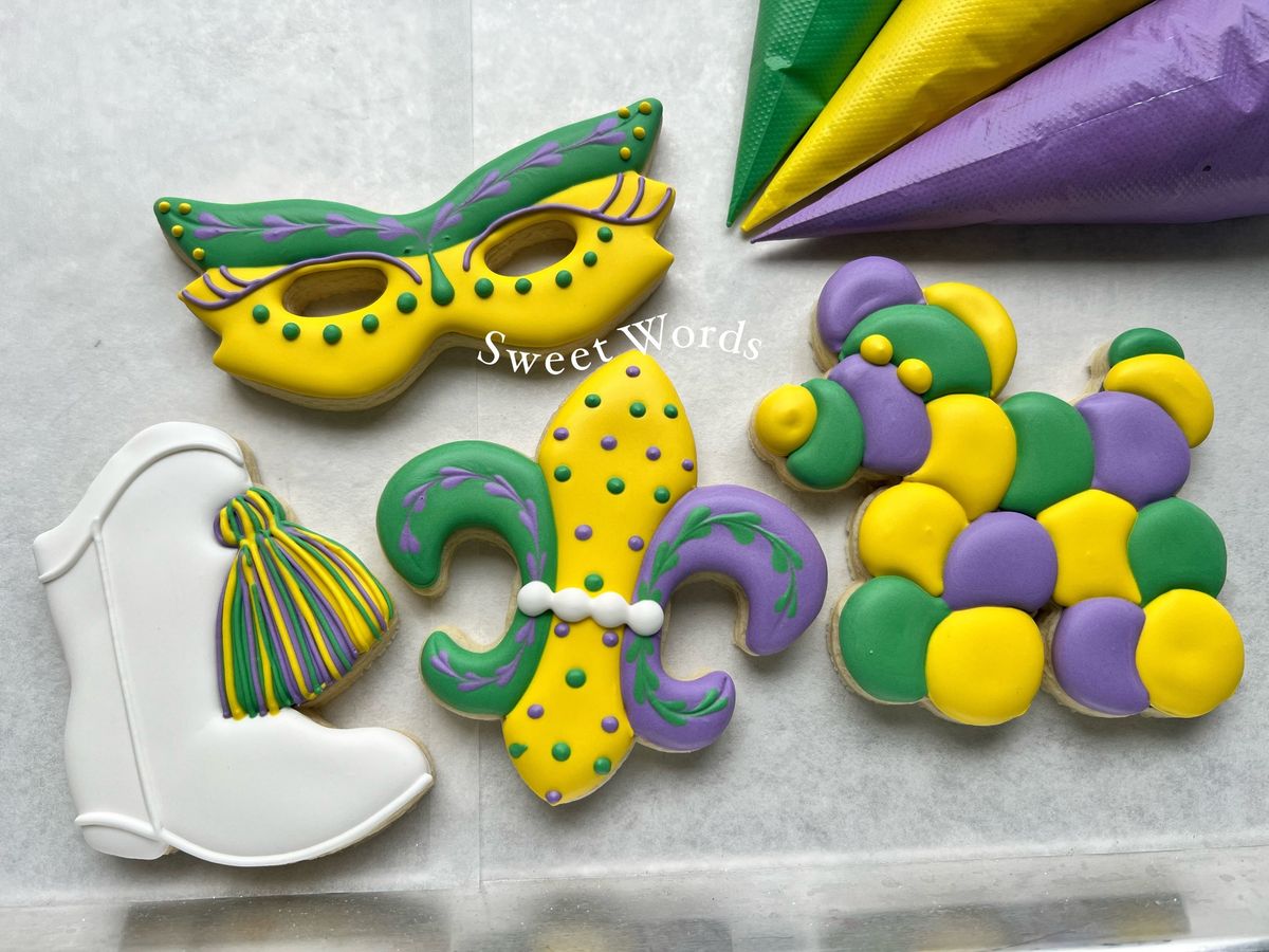 Mardi Gras Cookie Class