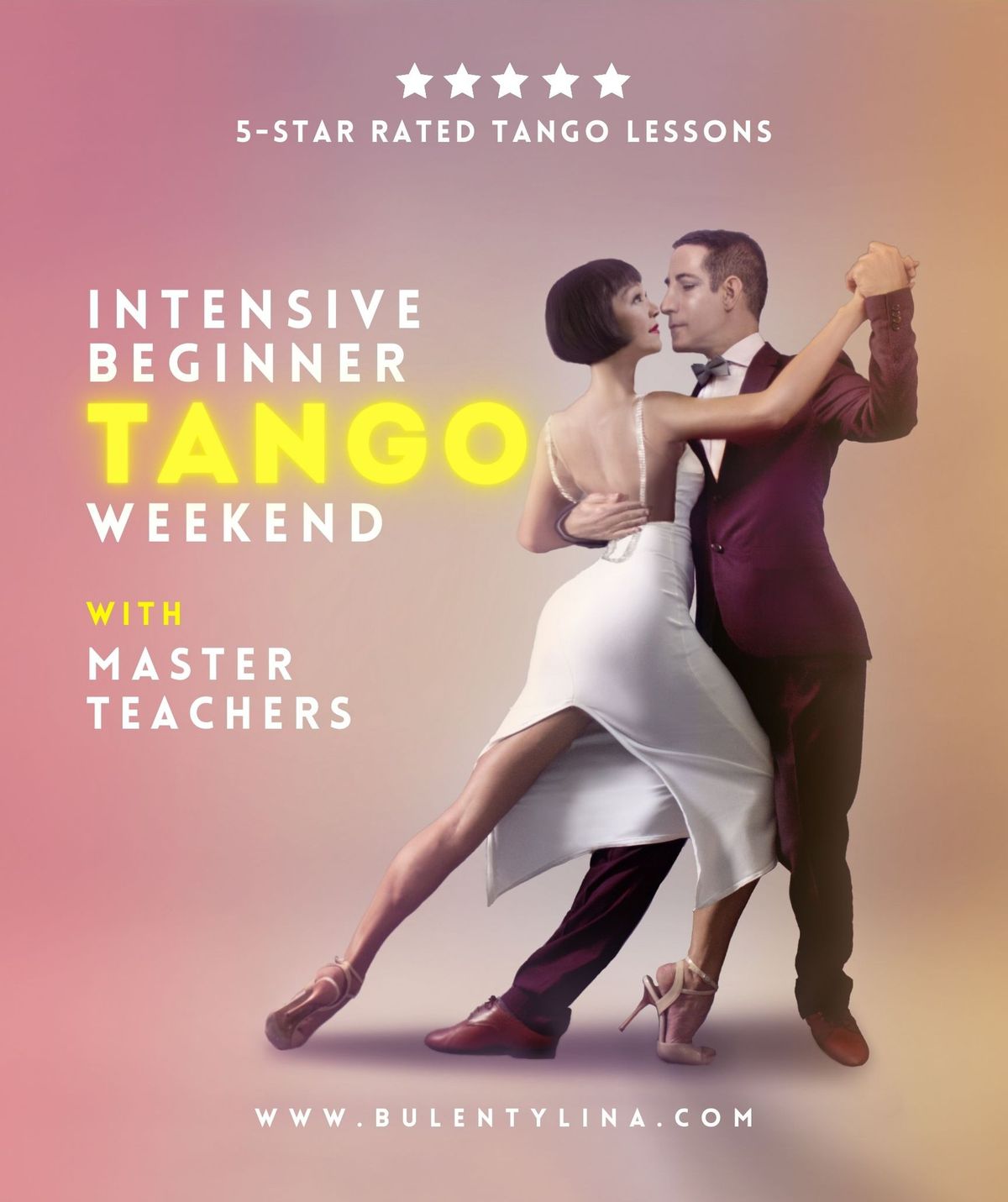 ?Intensive Beginner TANGO Weekend (Equivalent to 6 - weeks Beginner Tango Level 1 