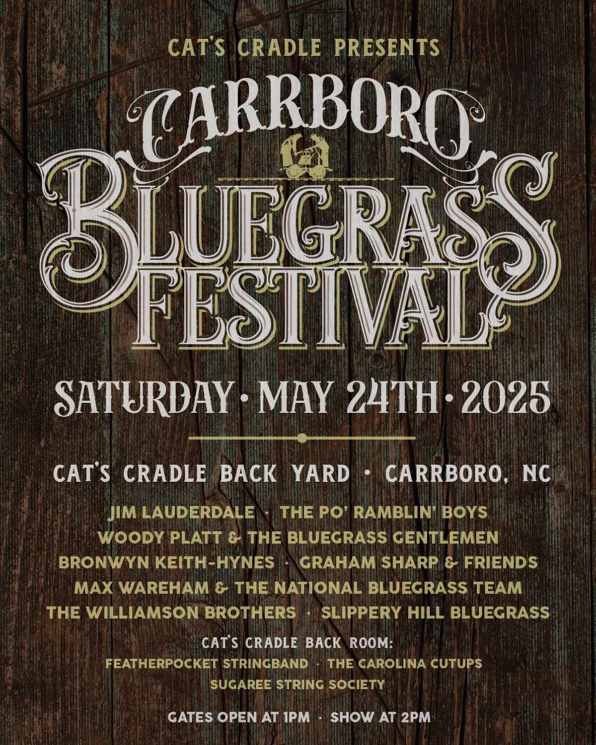 Carrboro Bluegrass Festival at Cats Cradle