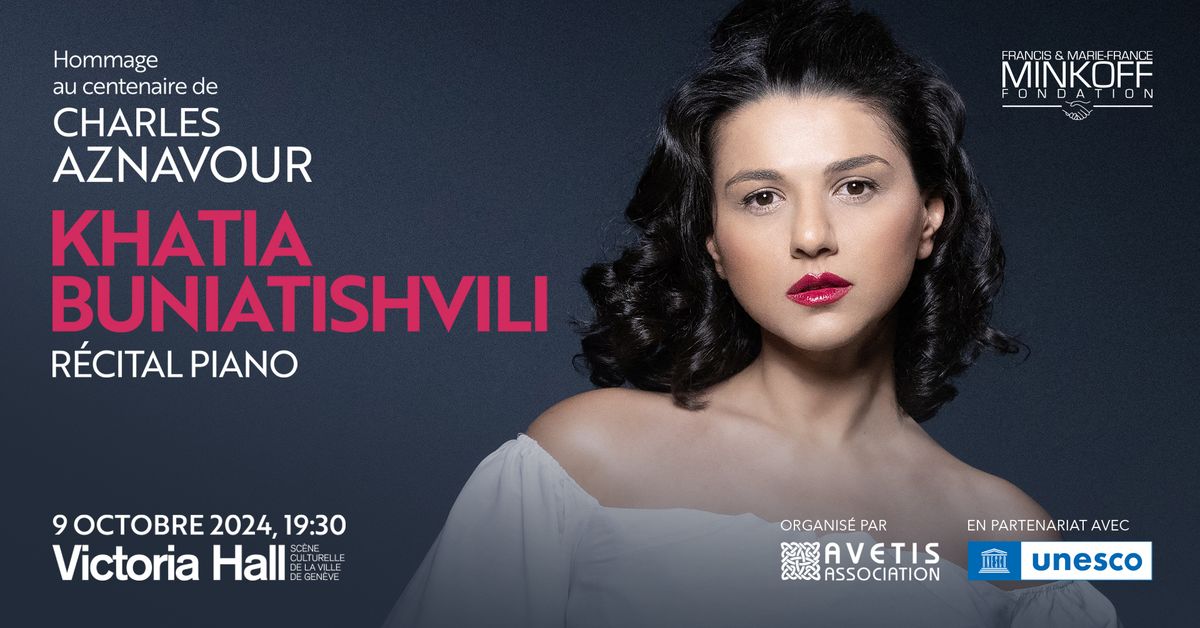 Khatia Buniatishvili, r\u00e9cital de piano