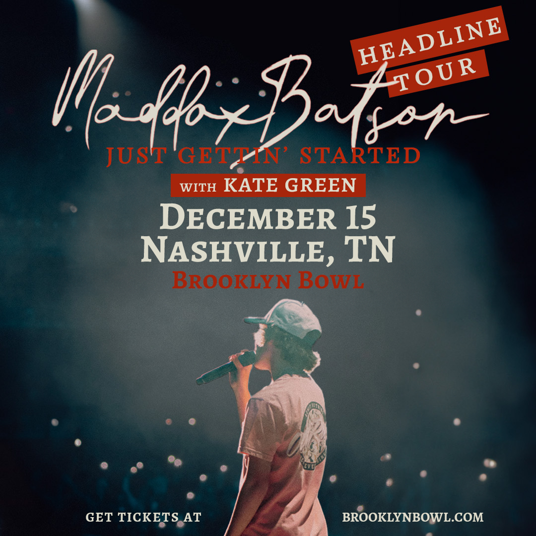 Maddox Batson at Cains Ballroom