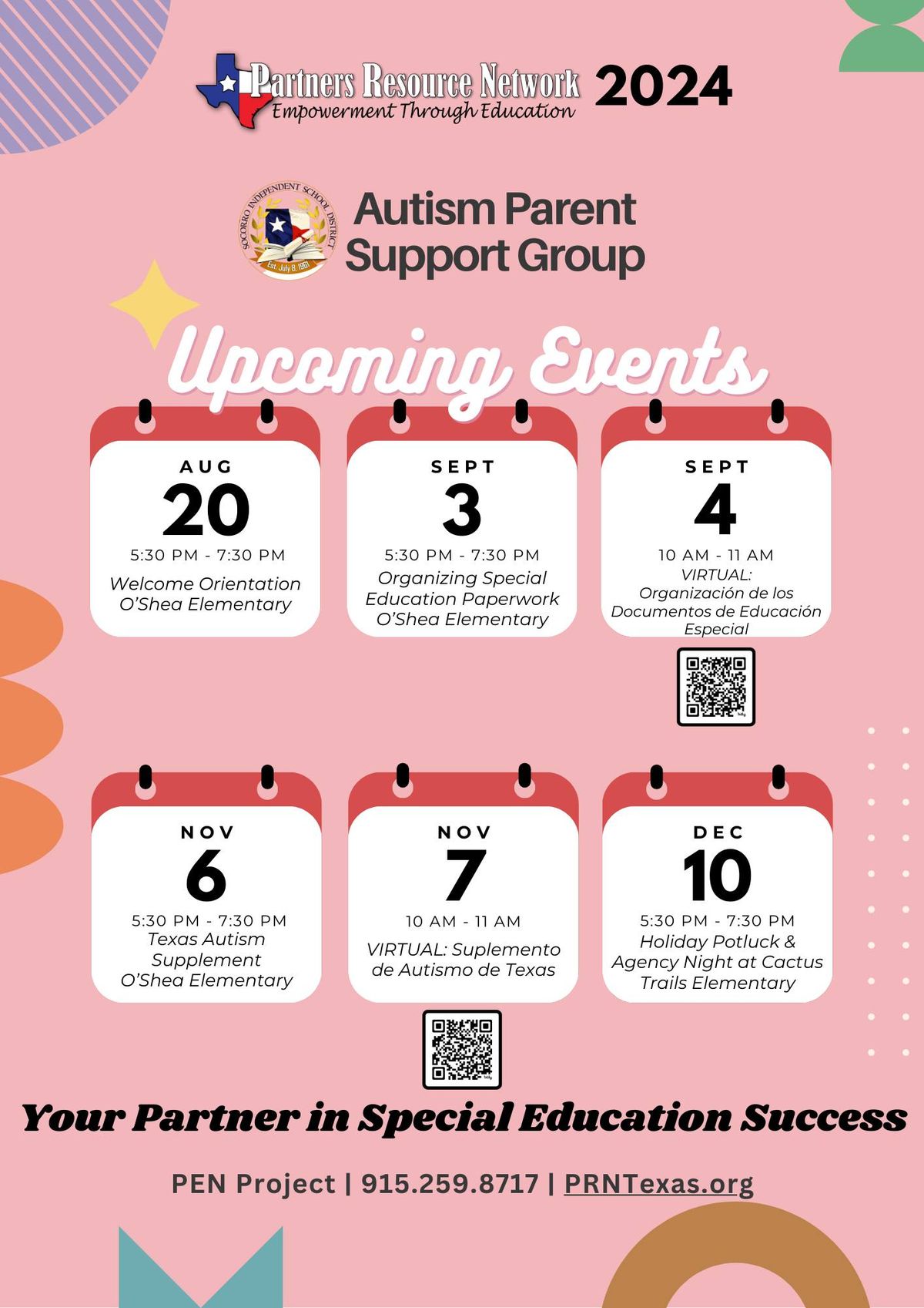 Texas Autism Supplement