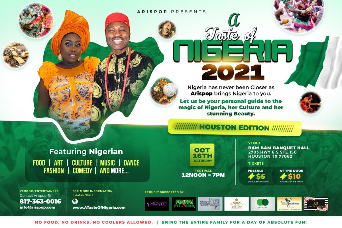 A Taste of Nigeria Festival - Houston