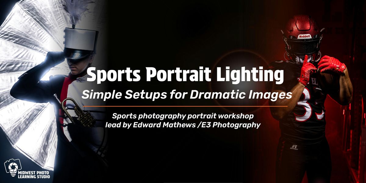 Sports portrait lighting: Simple setups for dramatic images