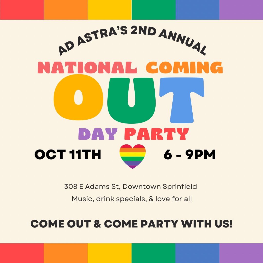 2nd Annual Coming Out Day Party!