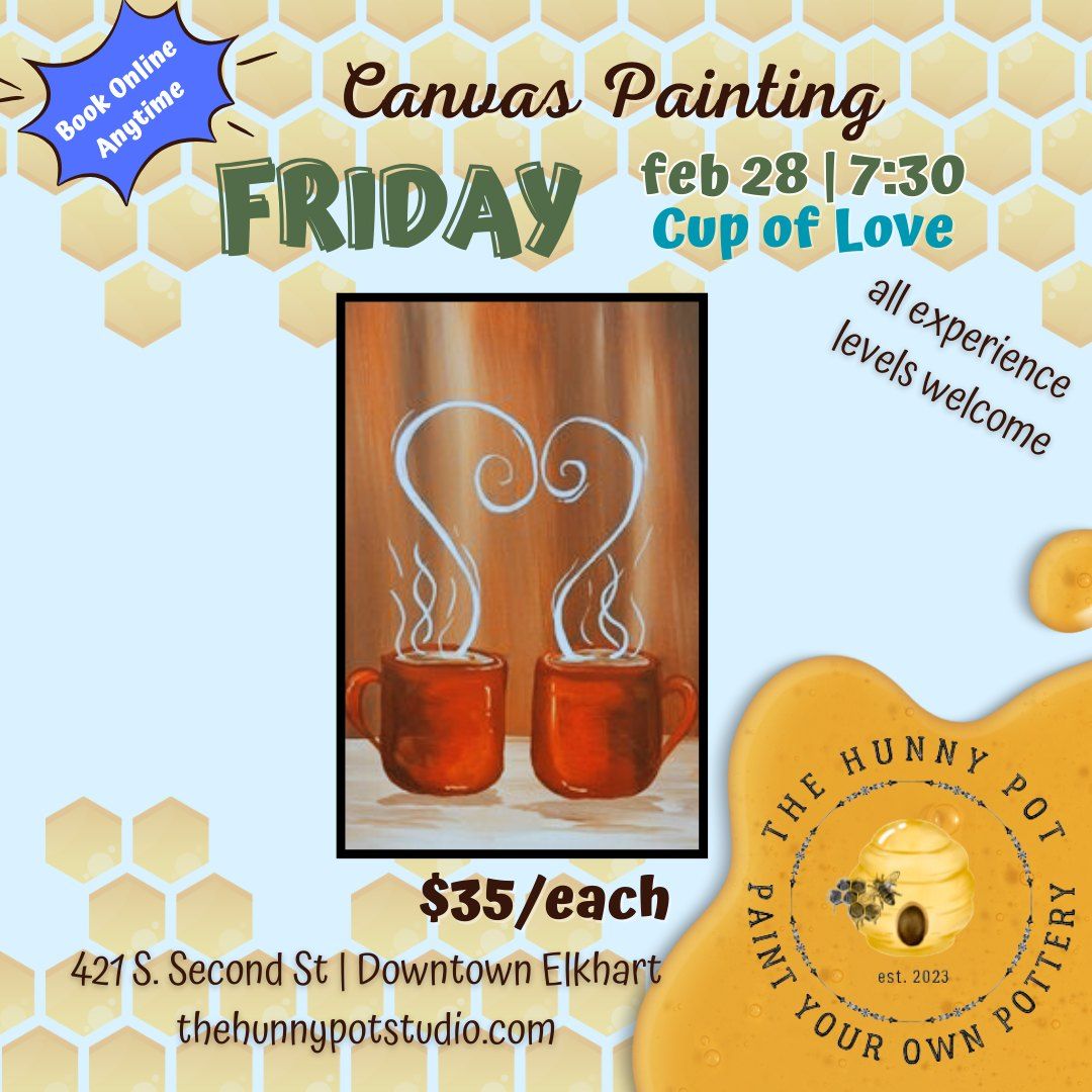 CLASS | Canvas Painting Cup of Love