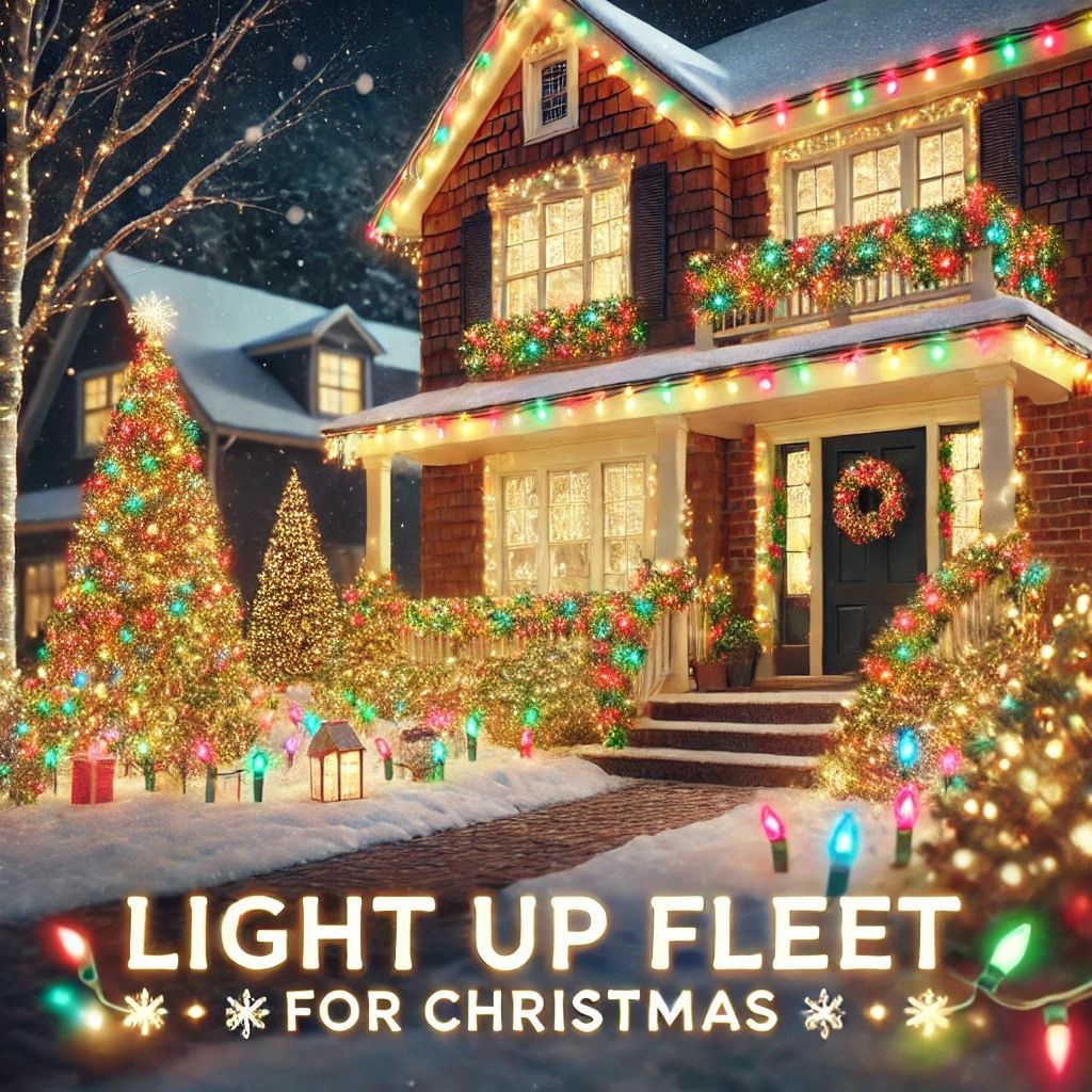 Light Up Fleet for Christmas