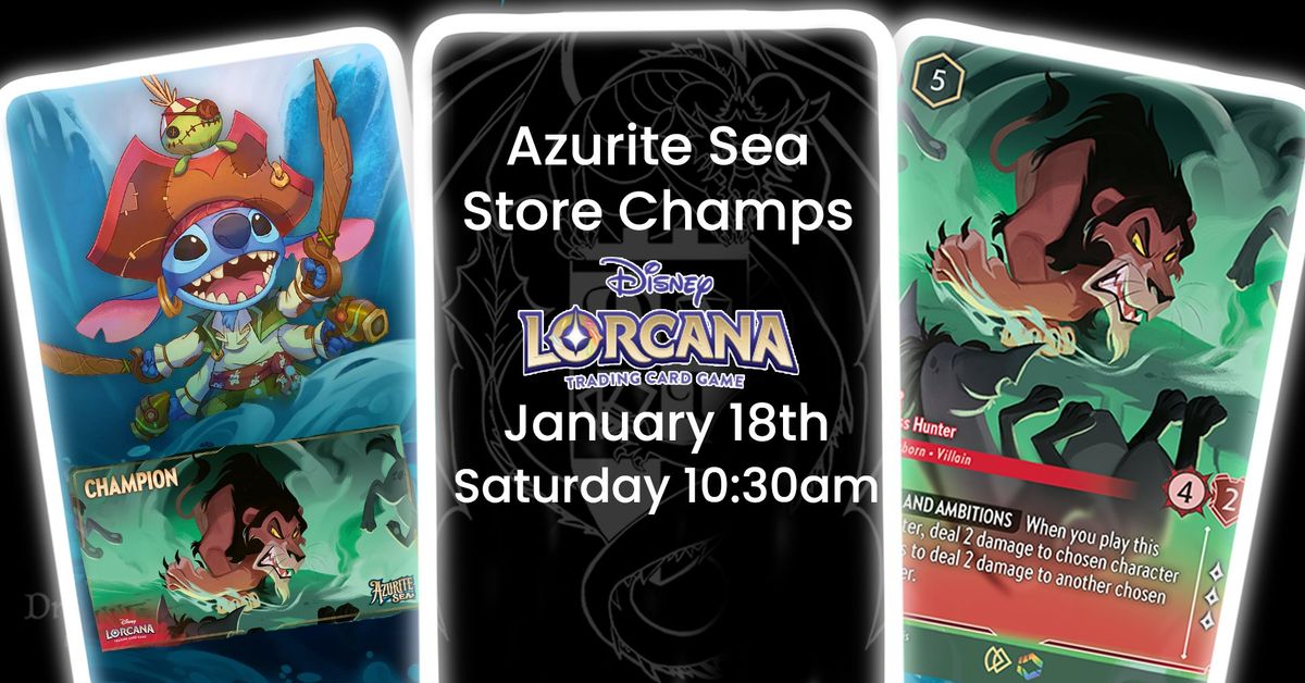 DLS - Lorcana Azurite Sea Store Championships